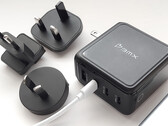 BMX GaNSTA 140W USB-lader met wereldwijde AC-adapters.