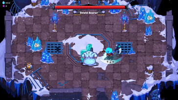 Afgebeeld: Een gameplay screenshot van Ember Knights.