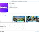 Een screenshot van de Fortnite-vermelding op Apple's Amerikaanse App Store. (Afbeelding Bron: Screengrab van de Amerikaanse App Store)