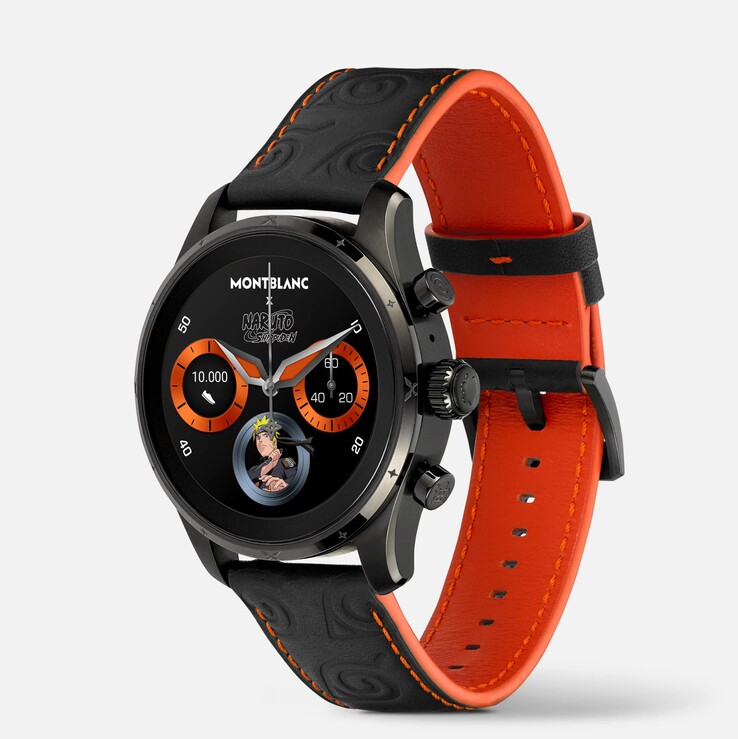 De Montblanc Summit 3 Smartwatch x Naruto. (Beeldbron: Montblanc)