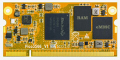 De Boardcon PICO3566 is verkrijgbaar in verschillende geheugenconfiguraties. (Afbeeldingsbron: Boardcon)