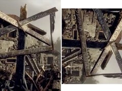 Vermoedelijke verwijzingen naar Resident Evil 9 in Resident Evil 4 remake tribute video. (Afbeeldingsbron: PVCFork3 op X)