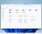 Windows 11 ondersteunt binnenkort een bestandsverkenner met tabbladen, die al een nieuw ontwerp heeft gekregen. (Beeldbron: Microsoft)