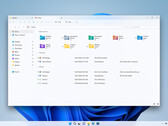 Windows 11 ondersteunt binnenkort een bestandsverkenner met tabbladen, die al een nieuw ontwerp heeft gekregen. (Beeldbron: Microsoft)