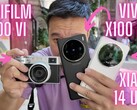 Youtuber Ben's Gadget Reviews toont vergelijkende beelden van een Fujifilm X100VI met de Vivo X100 Pro en Xiaomi 14 Ultra vlaggenschip camera smartphones.