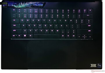 Razer Chroma RGB effecten kunnen worden aangepast en zijn gemakkelijk te zien via de toetsen