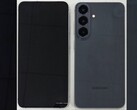 De vermeende voor- en achterkant van de Galaxy S26 FE.