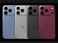 iPhone 18 Pro kleuropties volgens geruchten.
