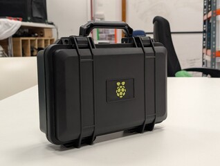 Raspberry Pi heeft voor zijn eigen cyberdeck gekozen voor een robuuste behuizing in Pelican-stijl.