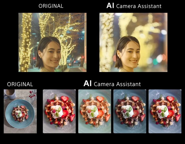 Volgens Sony is het idee van de AI Camera Assistant om 