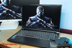 De Captiva Advanced Gaming I74-121, testmonster geleverd door Cyberport