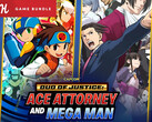 Duo van gerechtigheid: Ace Attorney en Mega Man Humble bundeldeal banner (Afbeelding bron: Humble Bundle met bewerkingen)