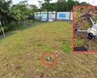 Bij toeval ontdekt in een park door een mountainbiker: de DJI Mini 5 Pro, die naar verwachting al in augustus gelanceerd zal worden. (Afb. bron: Mauro Tandoi, bewerkt)