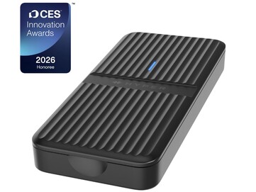 De HyperDrive Next USB4 M.2 PCIe Enclosure werd uitgeroepen tot CES 2026 Innovation Awards Honoree. (Afbeeldingsbron: Hyper)