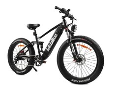 De KKBike K26 S is een elektrische fat bike met volledige vering en een relatief betaalbaar prijskaartje (Afbeelding: KKBike)