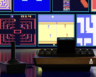 Een foto van de Atari 2600 Console en CX40 Joystick in actie (bron: Atari)