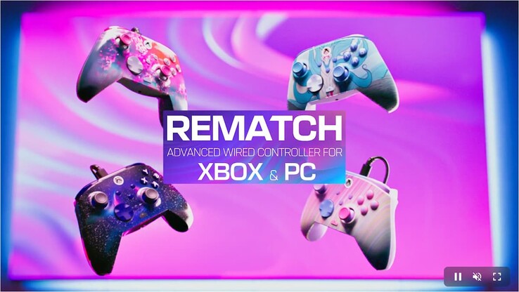 De nieuwe Xbox Rematch Advanced Wired Controllers van Turtle Beach (Afbeelding Bron: Turtle Beach)