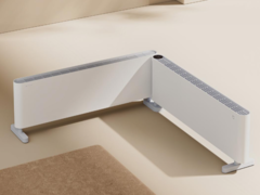 Je kunt de Xiaomi Mijia Graphene opvouwbare elektrische kachel bedienen met Xiao AI-spraakcommando's. (Afbeelding bron: Xiaomi)