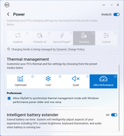 Dell energieprofielen kunnen synchroniseren met Windows energieprofielen