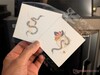 Voorraadstickers van eufyMake Studio na laminering.