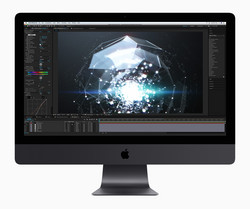 Getest: Apple iMac Pro. Testmodel geleverd door Notebooksbilliger.