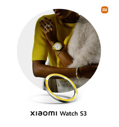 De Xiaomi Watch S3 met zijn verwisselbare bezelontwerp zal binnenkort wereldwijd verkrijgbaar zijn. (Afbeeldingsbron: Amazon)