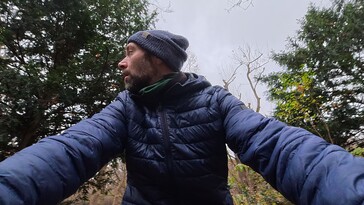 Veel contrast tussen voor- en achtergrond ...