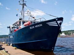 Een foto van de Blue Heron boot. (Afbeeldingsbron: Universiteit van Minnesota Duluth)