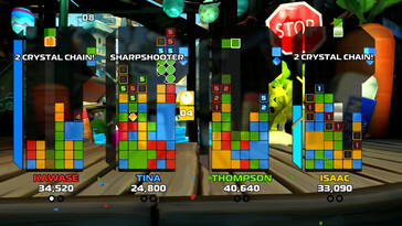 Afbeelding: Een screenshot van de gameplay van Crystal Crisis.