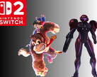 Donkey Kong en Pauline naast Samus uit Metroid Prime 4: Beyond (bron: Nintendo of America met bewerkingen)