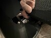 Kabelverbinding tussen de rugleuning en de zitting