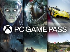 Banner voor PC Game Pass wordt getoond