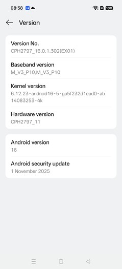 Oppo Find X9-software