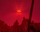 Screenshot van de gameplay van „The Lantern of the Laughless Saint“.