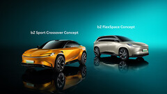 De Toyota bZ Sport Crossover en bZ FlexSpace concept EV&#039;s zijn aangekondigd. (Beeldbron: Toyota)