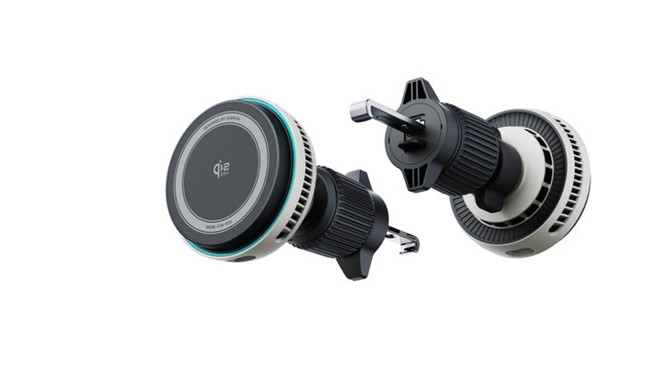 De uitgelekte afbeelding van de Ugreen draadloze autolader