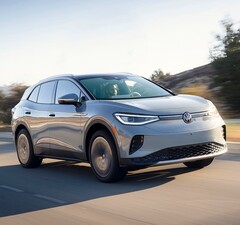 De Volkswagen ID.4. De Duitse autofabrikant roept 14000 EV's terug in de VS omdat ze tijdens het rijden vermogen kunnen verliezen (Afbeelding bron: MotorTrend)