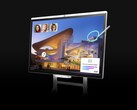 De BenQ CP05 ziet eruit als een typisch collaboratief beeldscherm dat bedoeld is voor gebruik op kantoor, met aanraakbediening en beschikbaar in de formaten 55 inch en 75 inch 