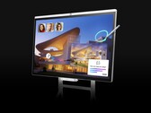 De BenQ CP05 ziet eruit als een typisch collaboratief beeldscherm dat bedoeld is voor gebruik op kantoor, met aanraakbediening en beschikbaar in de formaten 55 inch en 75 inch 