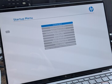 Menu opstarten