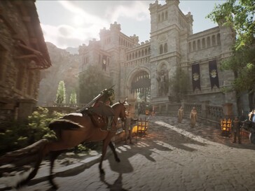 Visueel heeft ArcheAge Chronicles veel te bieden. (Afgebeeld: een screenshot uit de officiële trailer van ArcheAge Chronicles.)