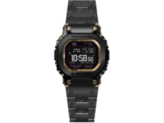 De Casio GMW-BZ5000D (afbeelding) heeft goudkleurige accenten rond de schroeven van de ring en de LCD-rand. Afbeeldingsbron: Bestwatch.ru)