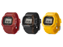 Van links naar rechts (afgebeeld), Casio DWN-5600-4, DWN-5600-1, en DWN-5600-9. (Afbeeldingsbron: @morgan_gshock op Instagram)