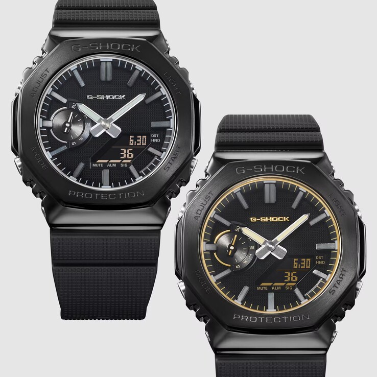 G-Shock GM-2100LXB-1A (links) en GM-2100LXB-1A9 (rechts)