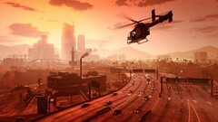 In tegenstelling tot de voorganger in Los Santos, suggereren uitgelekte gameplayvideo&#039;s dat GTA 6 zich inderdaad in Vice City zal afspelen (Afbeelding: Rockstar Games)