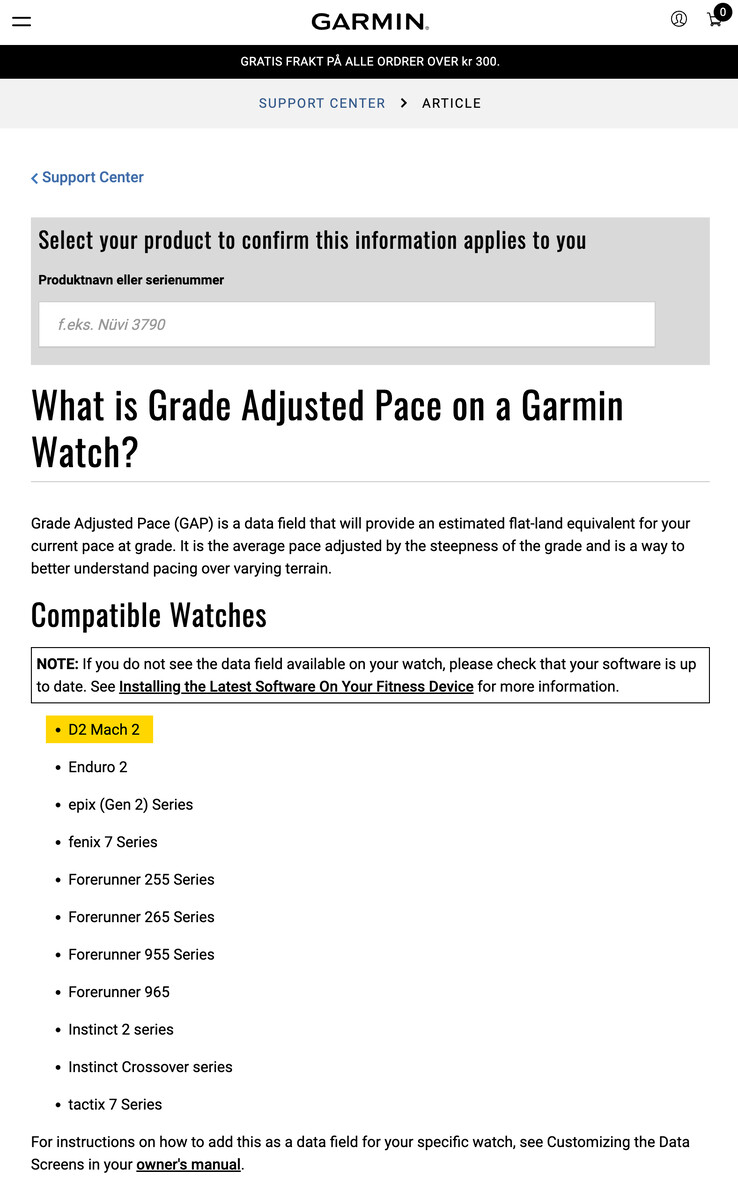 (Afbeeldingsbron: Garmin)
