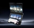 Krayzor verpakt een enorm secundair beeldscherm en een mechanisch toetsenbord in de behuizing van een laptop. (Afbeeldingsbron: Krayzor)