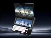 Krayzor verpakt een enorm secundair beeldscherm en een mechanisch toetsenbord in de behuizing van een laptop. (Afbeeldingsbron: Krayzor)