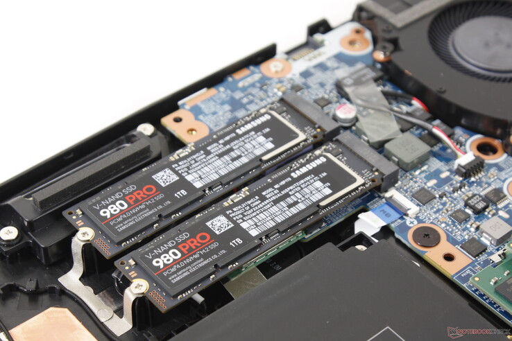 De PCIe4 x4 SSD's worden niet geleverd met kopspreiders