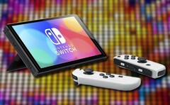 De Nintendo Switch 2 zal waarschijnlijk ooit in een OLED-variant worden geleverd. (Afbeeldingsbron: Nintendo/Samsung Display - bewerkt)
